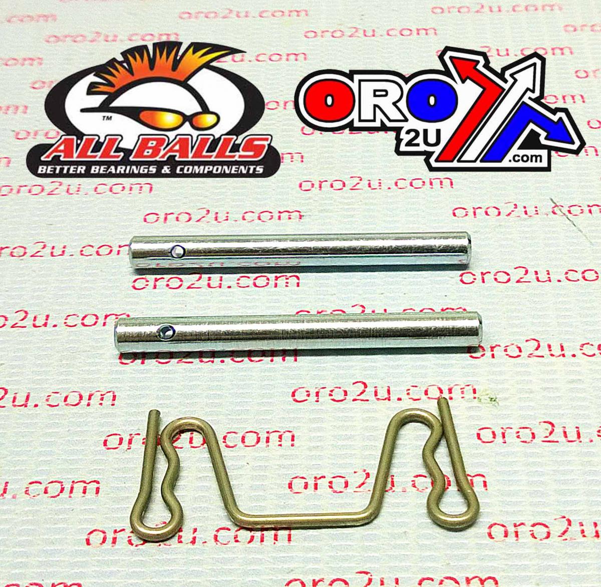 ALLBALLS BRAKE PAD BOLT KIT, ALLBALLS 18-7018 KAW/SUZ ROAD REAR