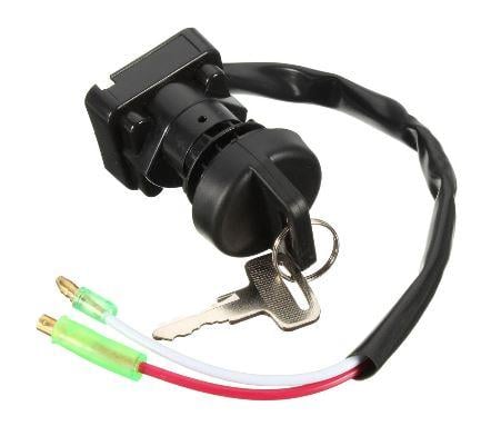 SWITCH IGNITION 2-WIRE KLF300 88-05 2 Pos, KAWASAKI ATV 27005-1201 AT-01296, BAYOU, 27005-1132, 27005-1159 27005-1132 27005-1159 27005-1186 27005-1201 710000075