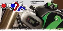 WIRELESS HOUR METER BLACK, RTECH R-HOURMT002NR, R-HOURMT002NR