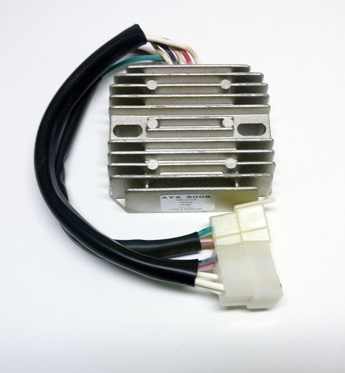 REGULATOR YAMAHA RD350/400, 447-81970-10-00 & 1L9-81910-50-00 256-81970-11 & 1L9-81910-50-00 1L9-81970-60-00 & 1L9-81910-50-00, AYA6006, ROAD, MC
