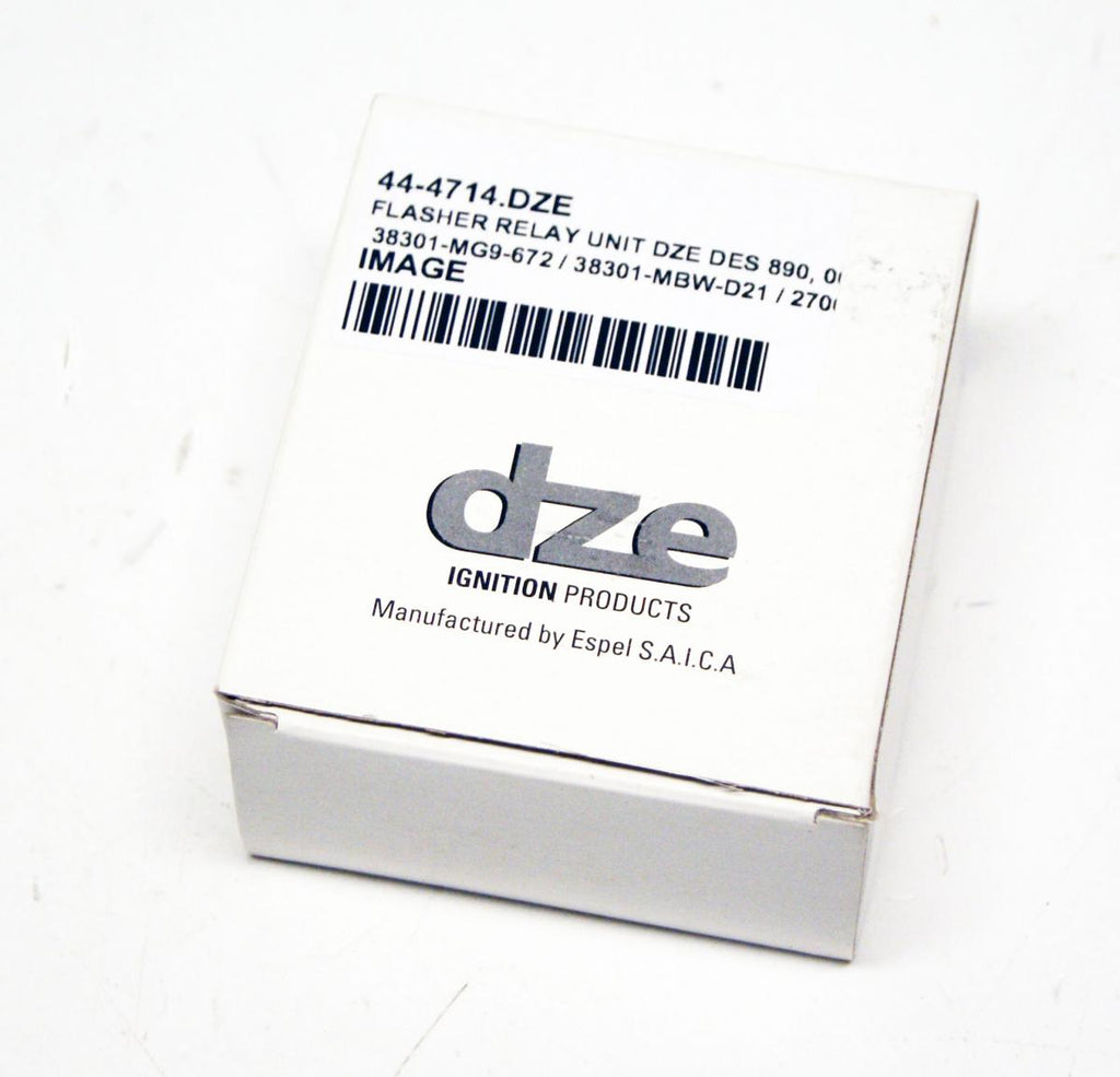 FLASHER RELAY UNIT DZE DES 890, 00890-04, 38301-MG9-672 / 38301-MBW-D21 / 27002-1063 / 27002-0006 / 27002-1097 / 27002-1092 / 27002-1101 4MY-