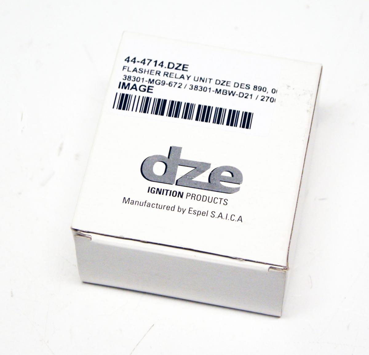 FLASHER RELAY UNIT DZE DES 890, 00890-04, 38301-MG9-672 / 38301-MBW-D21 / 27002-1063 / 27002-0006 / 27002-1097 / 27002-1092 / 27002-1101 4MY-