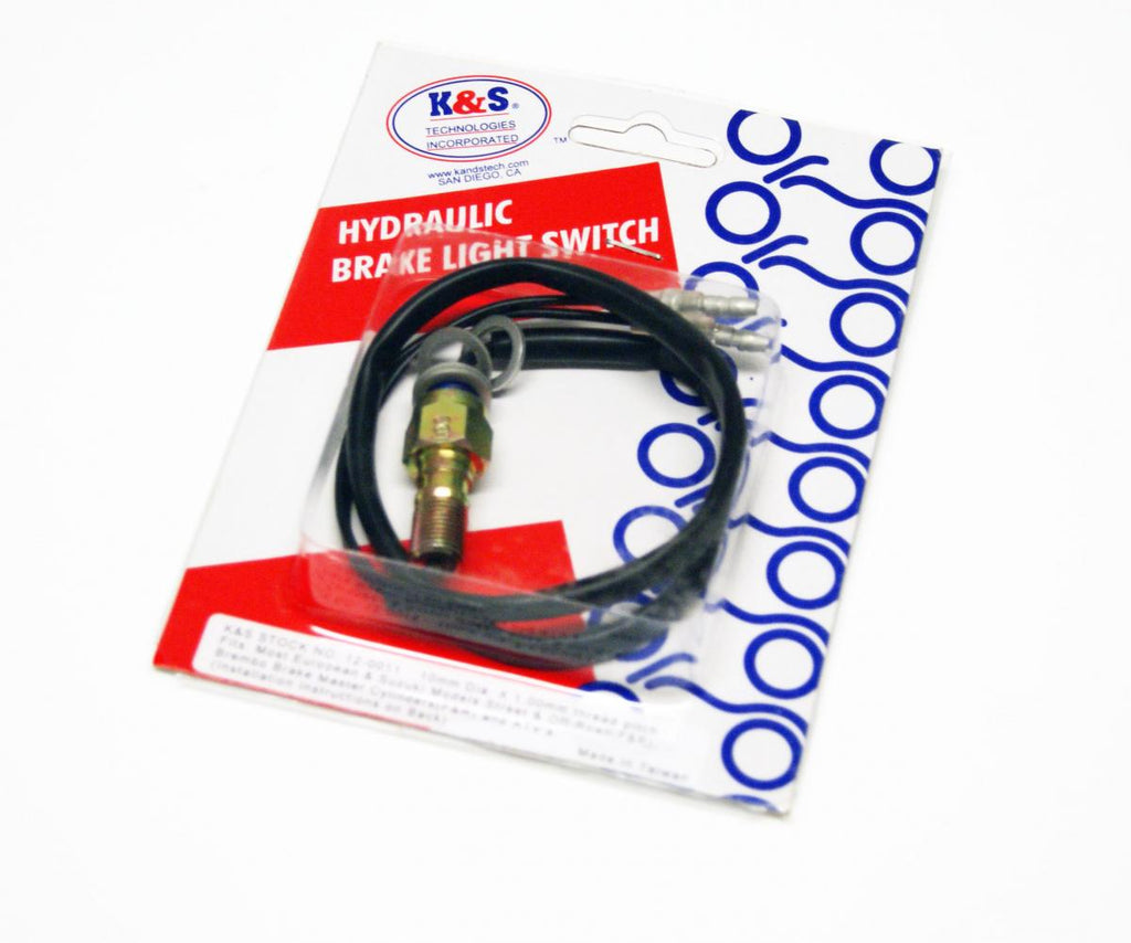 SWITCH BRAKE HYD. M10x1.00mm, K&S 12-0011