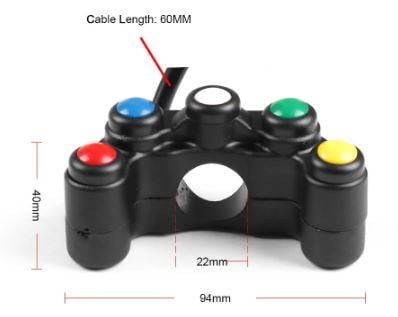 SWITCH 5 BUTTON UNIVERSAL