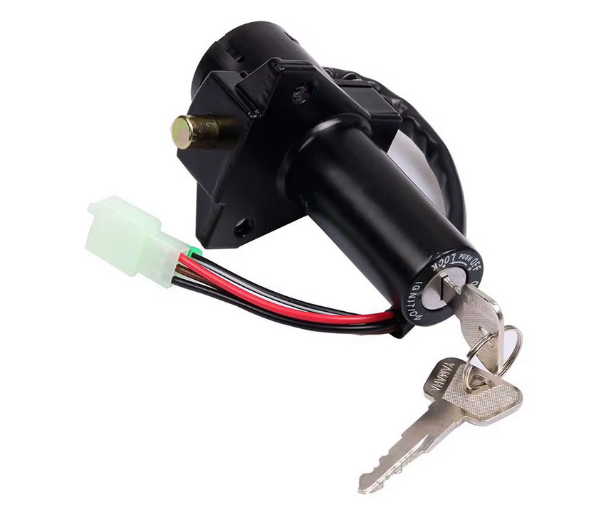 IGNITION SWITCH LOCK & TANK CAP FOR YAMAHA YBR125 CARB MODELS 3D9-Y8250-27 ROUND CAP