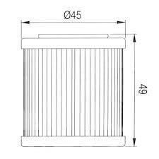 OIL FILTER HIFLO HF563