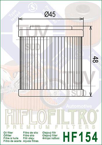 OIL FILTER HIFLO HF154 HUSKY 4