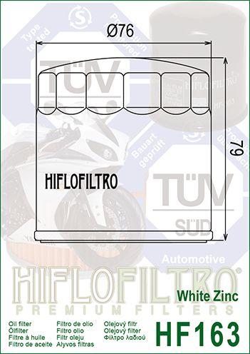 OIL FILTER HIFLO HF163 BMW