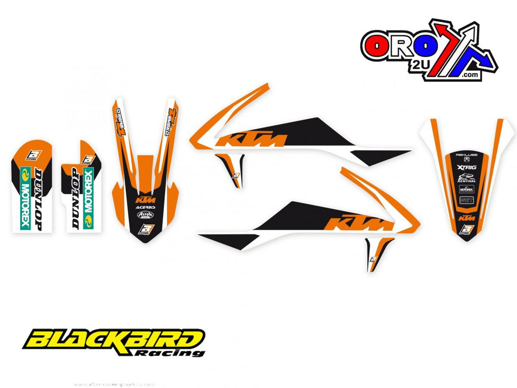 SX 50 KTM 16-22 DREAM 4, BLACKBIRD DECAL KIT 2542N