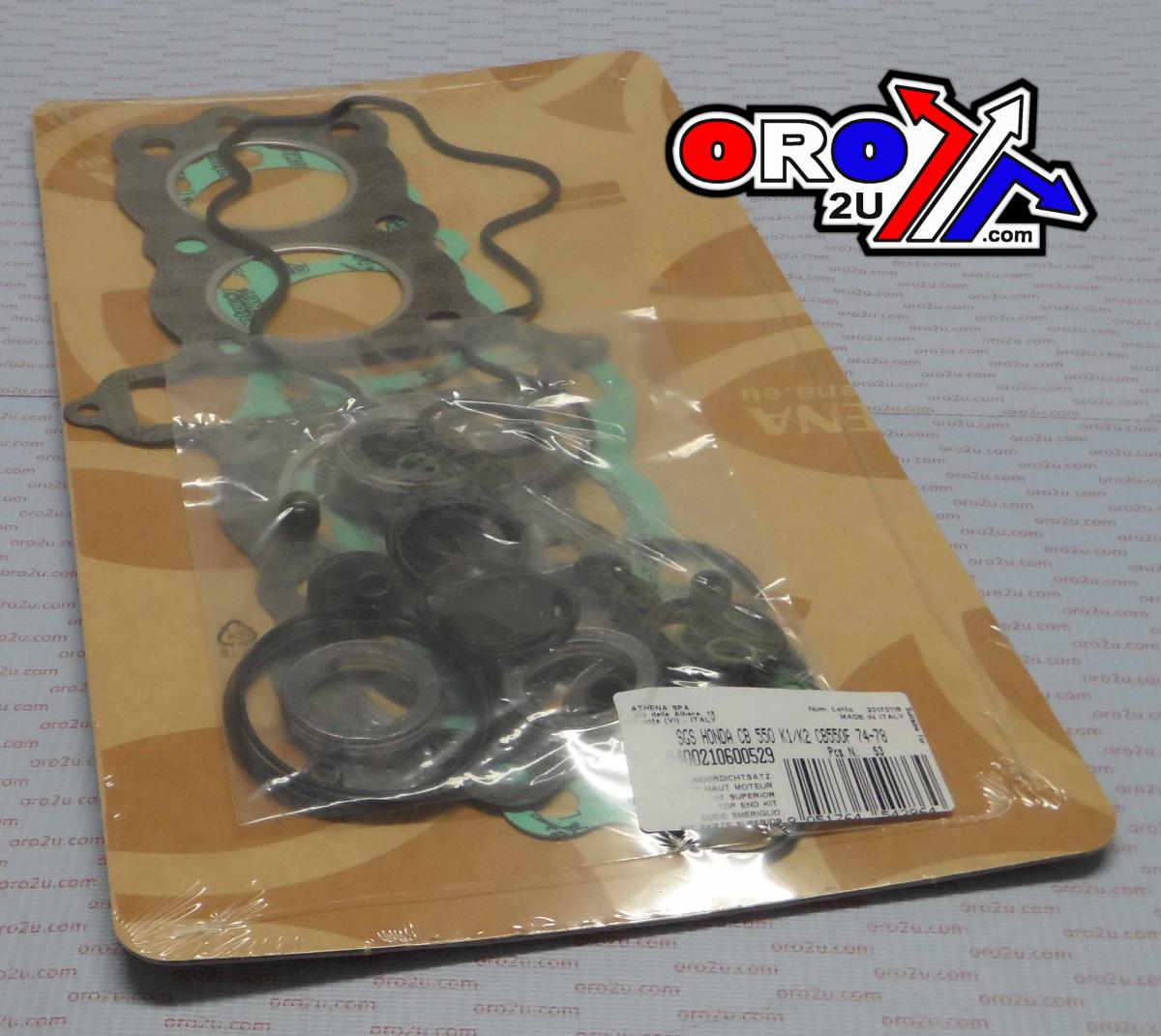 TOP END GASKET SET HONDA CB 550 74-78, ATHENA P400210600529