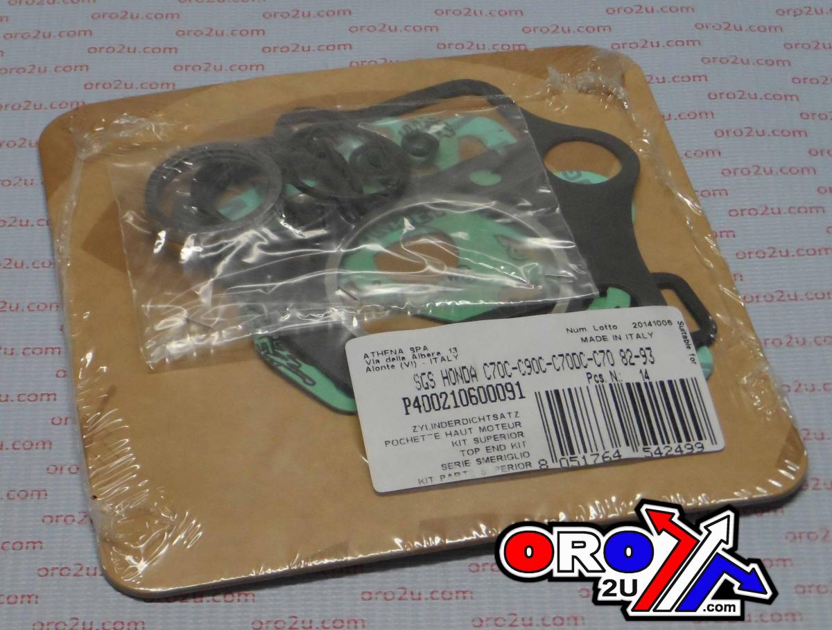TOP END GASKET SET HONDA C 70/90 82-93, ATHENA P400210600091