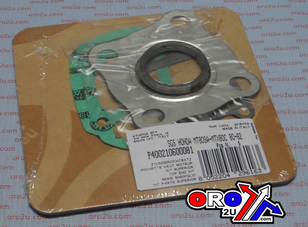 TOP END GASKET SET HONDA MB/MT/MTX 80 80-82, ATHENA P400210600081