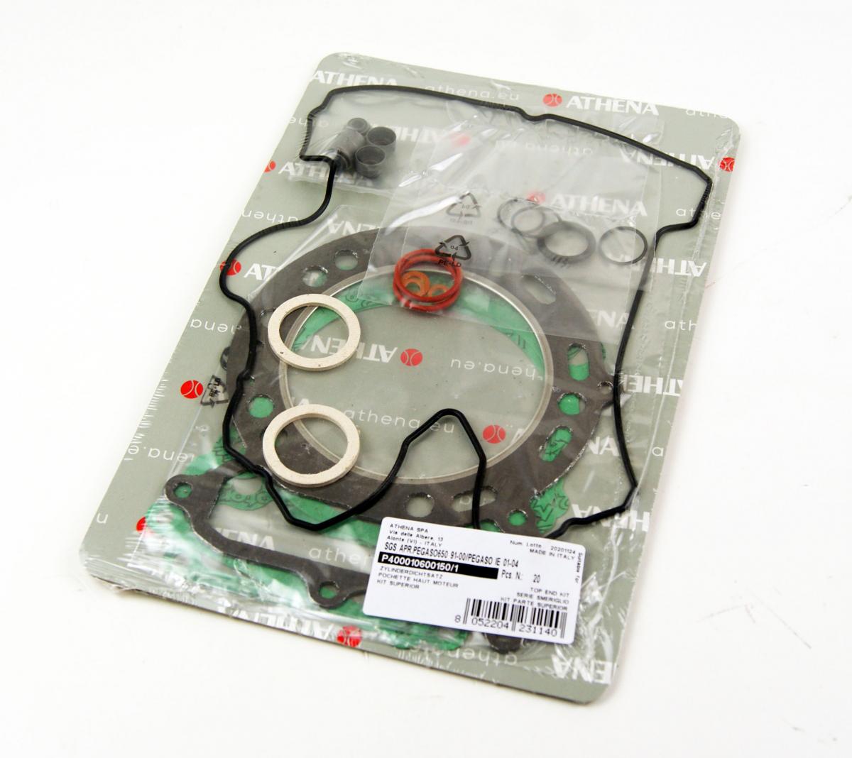 TOP END GASKET SET ROTAX 654 APRILIA 650 91-04, ATHENA P400010600150/1 PEGASO MOTO