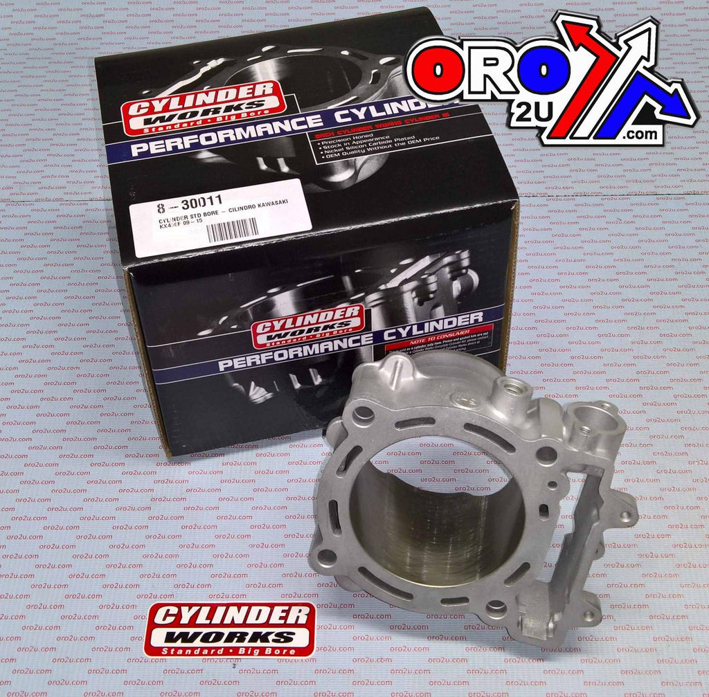 CYLINDER ONLY 09-15 KX450F 96mm, WORKS CYLINDER 30011 STANDARD BORE, KX450F KAWASAKI