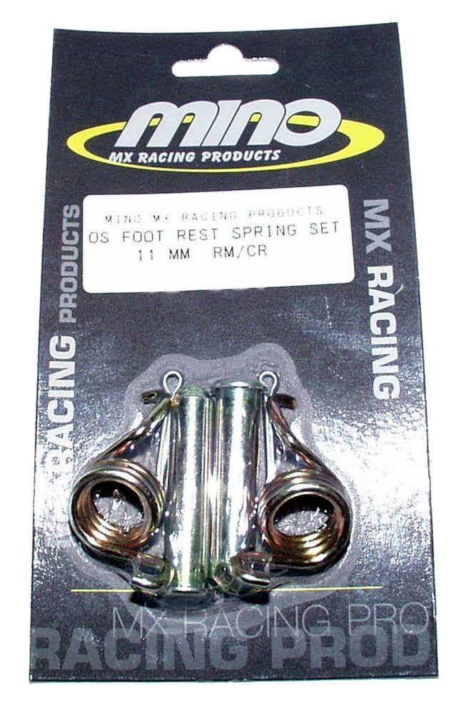 FOOT PEG SPRINGS & PINS CR RM, MINO 12-0010