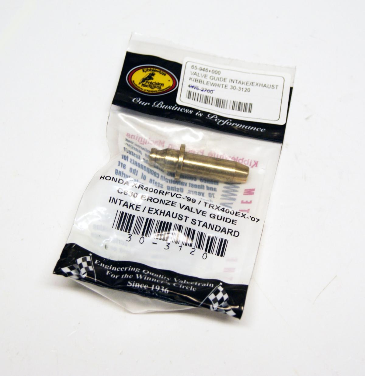 VALVE GUIDE INTAKE/EXHAUST, KIBBLEWHITE 30-3120, Honda® TRX 400EX 1999-2014 Honda® TRX 400X 2009-2014 Honda XR 400R RFVC 1996-2004