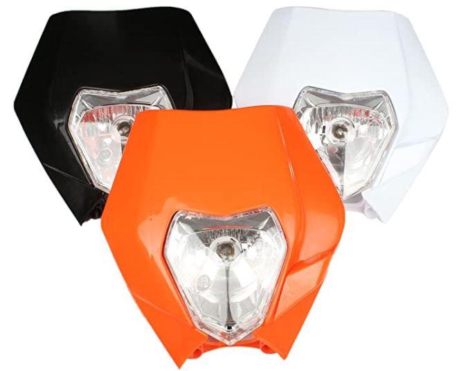 HEADLIGHT KTM ORANGE, EXC, EXCF, XCF, XCW, SXF SMR Enduro, Light Headlights Headlamp 867485