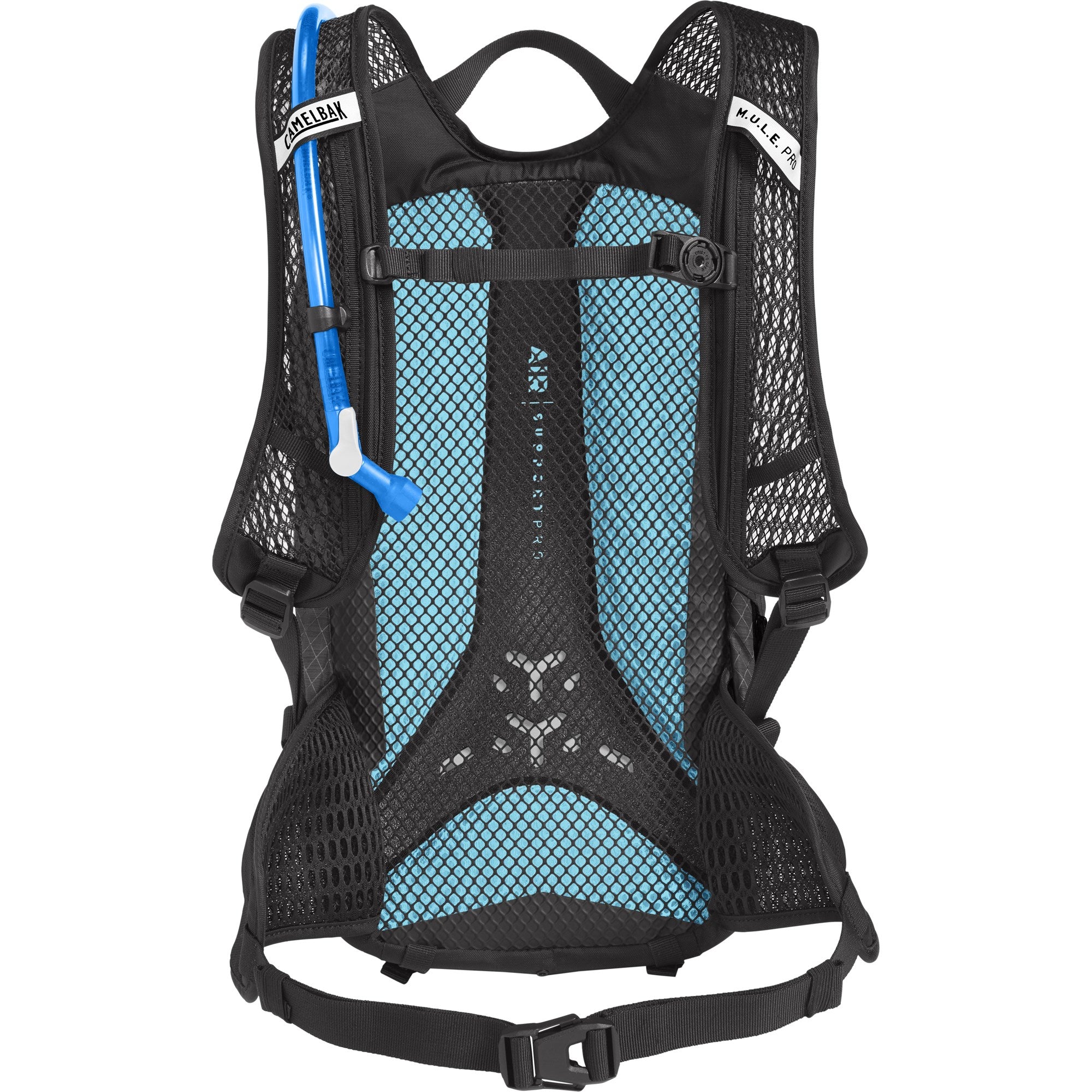 CAMELBAK WOMEN'S M.U.L.E. PRO HYDRATION PACK 14L WITH 3L RESERVOIR 2021: BLACK/WHITE CBWMULPRO