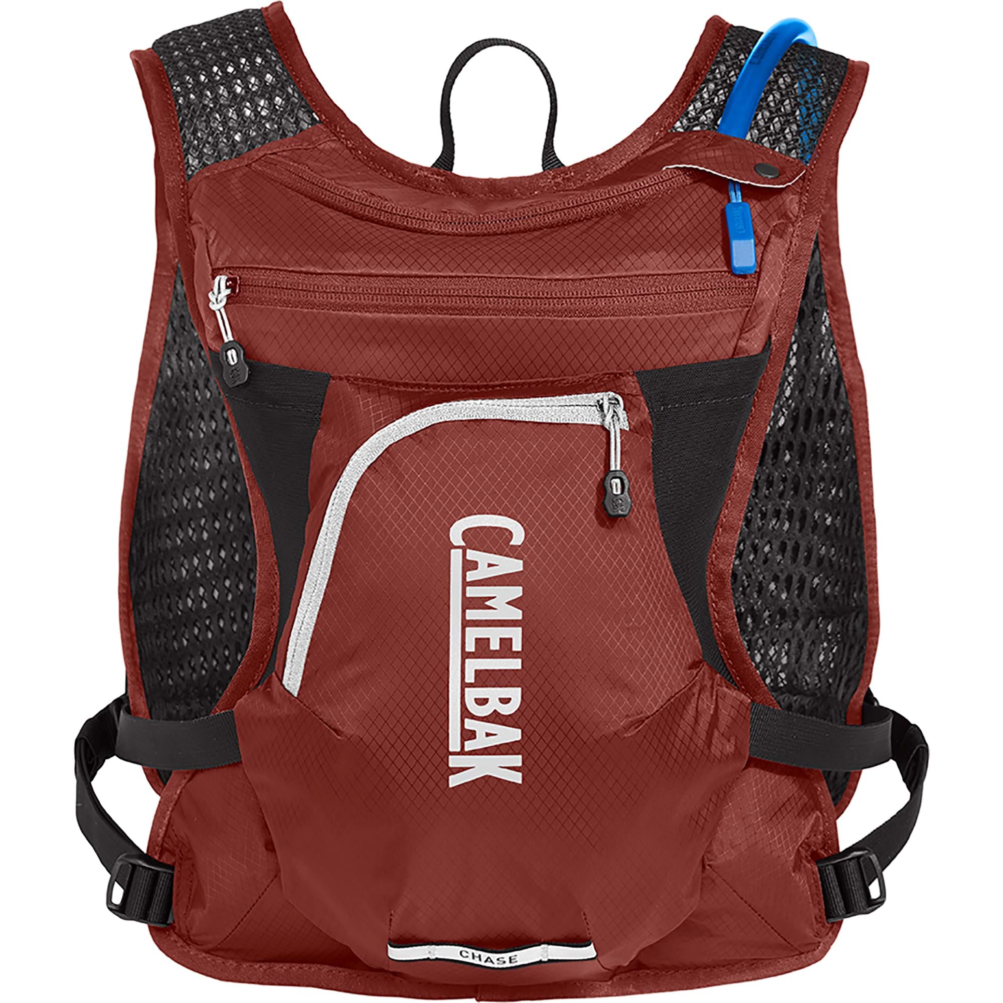 CAMELBAK CHASE BIKE VEST 4L WITH 1.5L RESERVOIR 2022: FIRED BRICK/WHITE 4L CBCHSB
