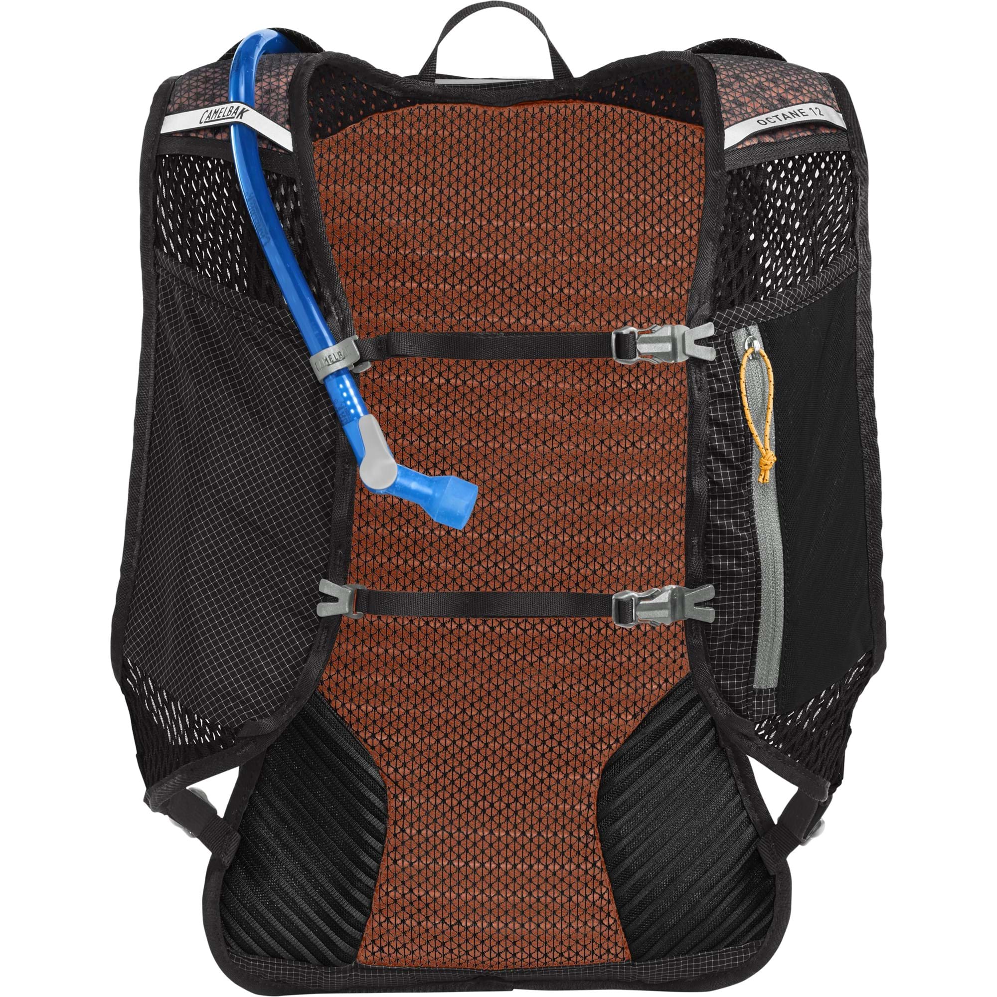 CAMELBAK OCTANE 12 FUSION 2L HYDRATION PACK 2023: BLACK/APRICOT 12L CBOCT12