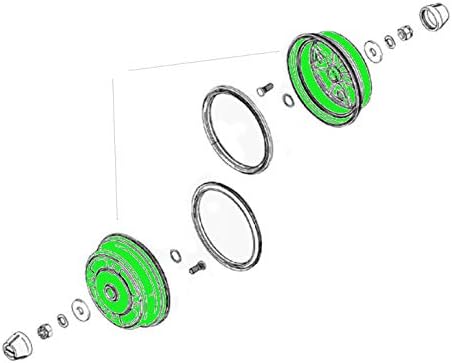 FRONT BRAKE DRUM KAWASAKI 01-21 MULE 3000 3010 4000 4010 41038-1345 41038-0034 41038-7501