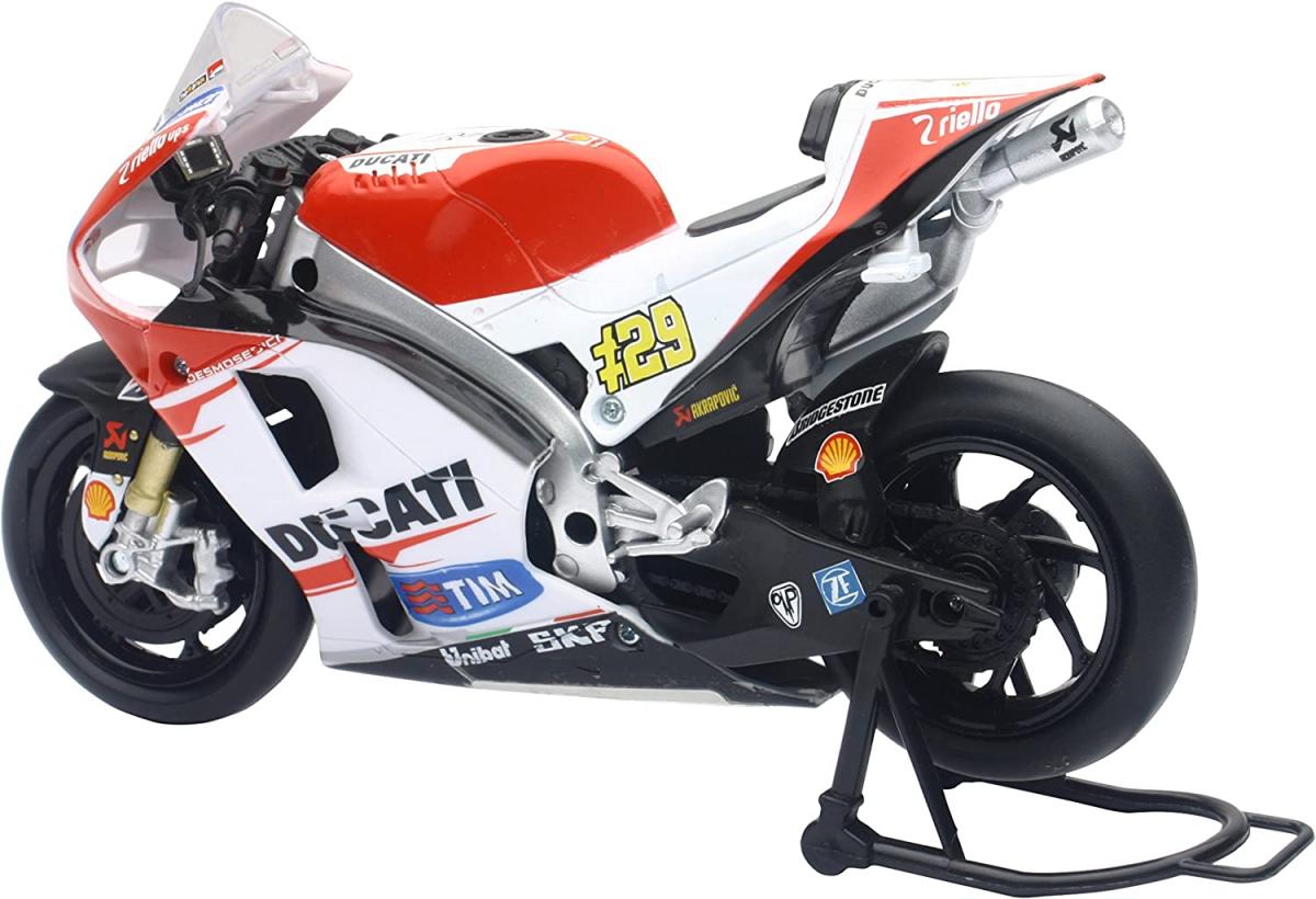 MODEL DIE CAST DUCATI DEMOSEDICI, ANDREA DOVIZIOSO #04, SCALE 1:12, NEWRAY 57723