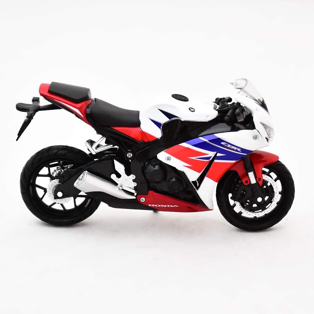 MODEL DIE CAST HONDA CBR1000R, STREET BIKE, RED & BLACK, SCALE 1:12, NEWRAY 57793