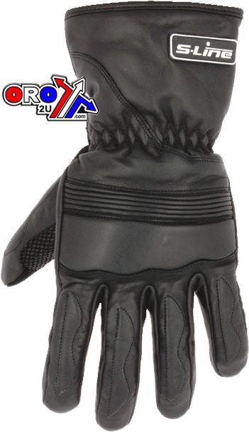 GLOVE BLACK LEATHER SMALL GAN820S