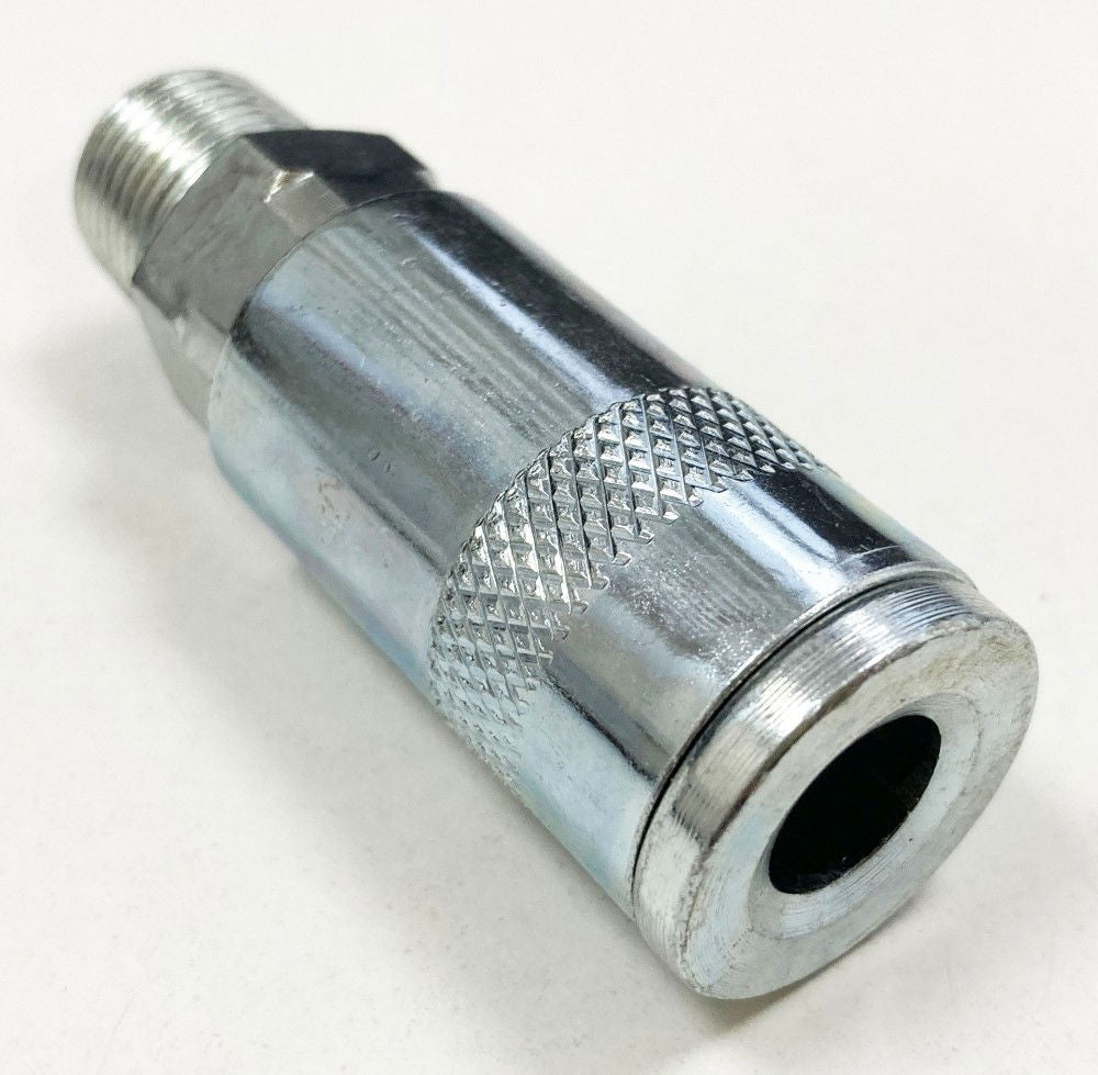 AIR COUPLING 3/8 bsp MALE ZINC PLATED STEEL COMPATIBLE WITH pcl FITTINGS - TOOLZONE KDPAT089