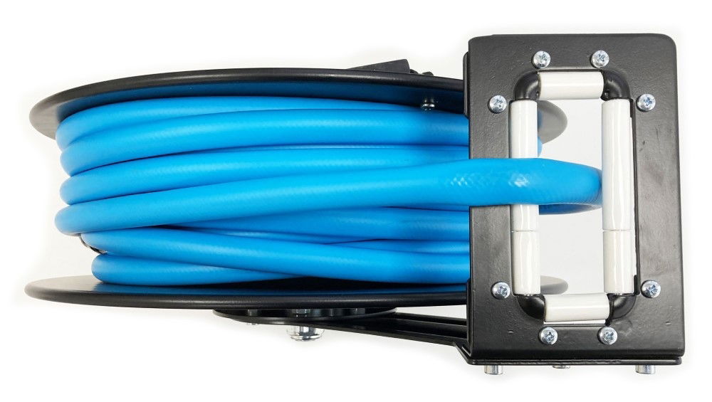 RETRACTABLE AIR HOSE 50ft 1/2 WORKING PRESSURE 300psi AUTO REWIND - TOOLZONE KDPAT104