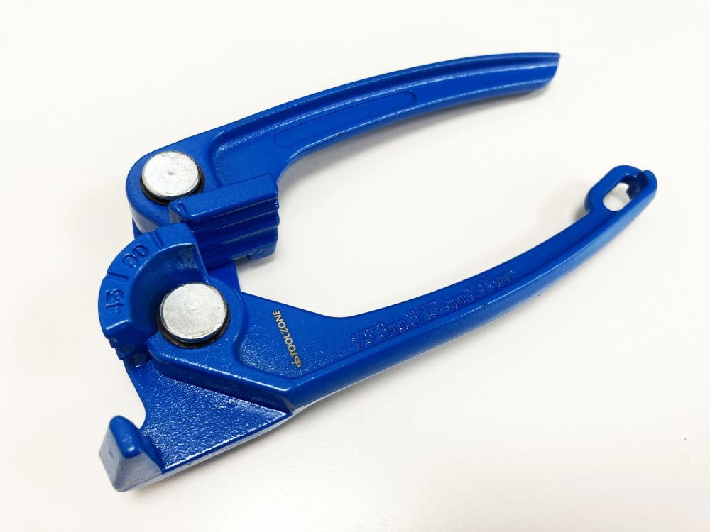 BRAKE PIPE BENDER 3 IN 1 3mm 4.75mm 6mm ALUMINIUM ALLOY - TOOLZONE KDPAU031