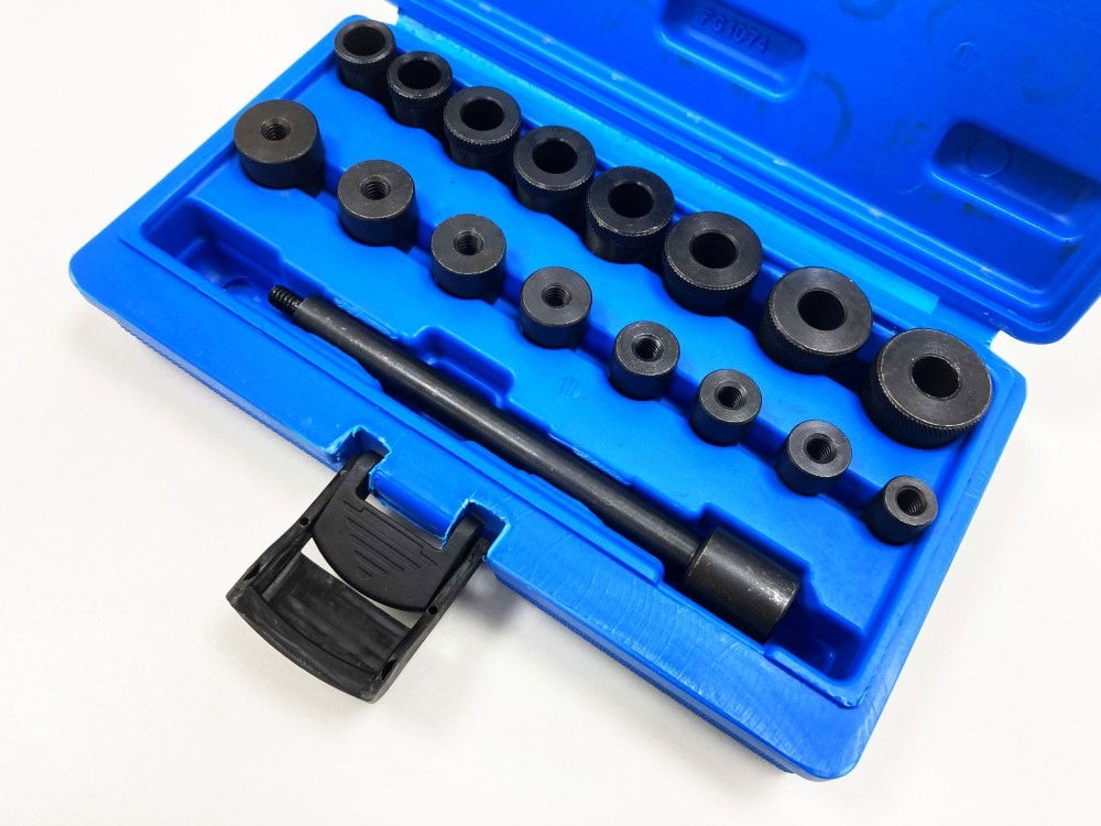 CLUTCH ALIGNMENT TOOL SET 17pc FOR CARS AND LIGHT COMMERCIAL - TOOLZONE KDPAU042