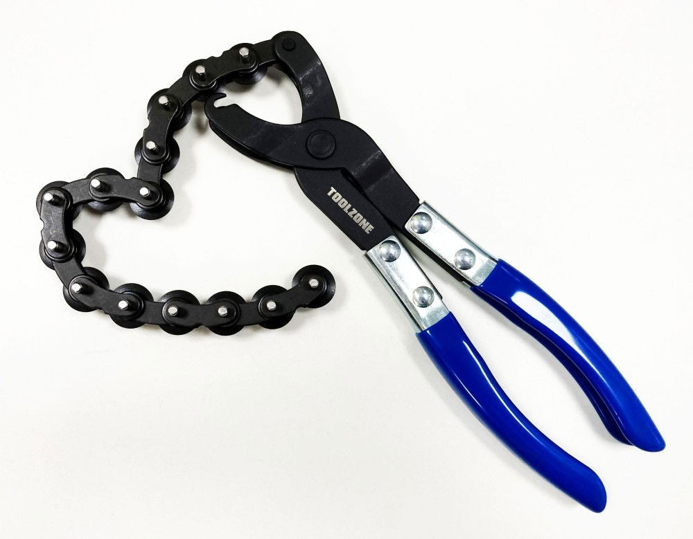 CHAIN EXHAUST PIPE CUTTER 3/4 TO 1 3/4 ADJUSTABLE TORQUE - TOOLZONE KDPAU079