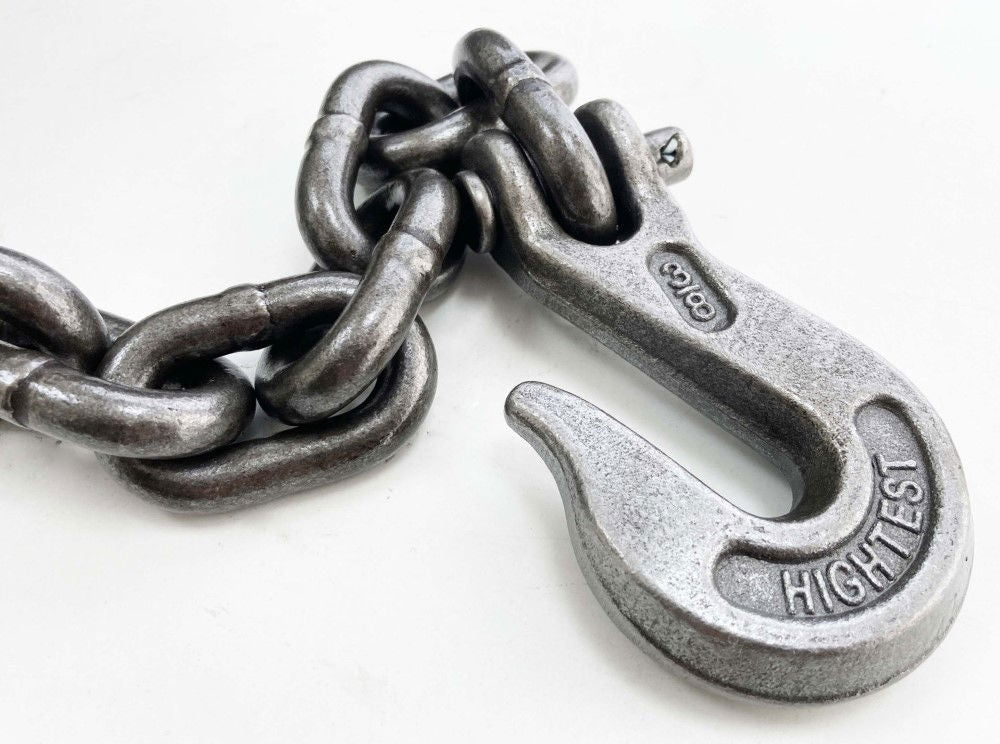 TOWING CHAIN 14ft x 3/8 WITH HOOKS - TOOLZONE KDPAU114