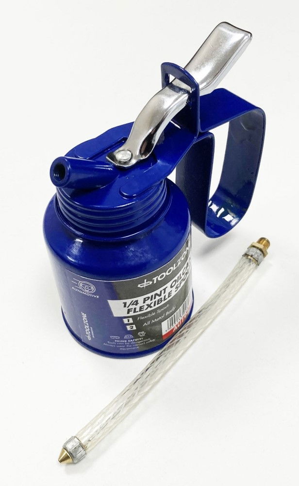 OIL CAN 1/4 pint with flexible spout - TOOLZONE KDPAU194