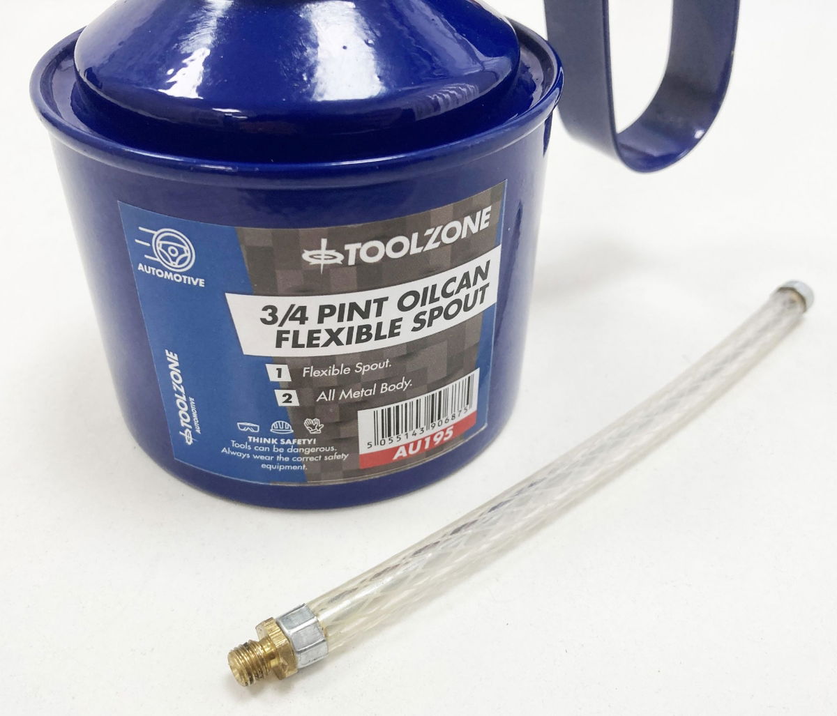 OIL CAN 3/4 pint with flexible spout - TOOLZONE KDPAU195