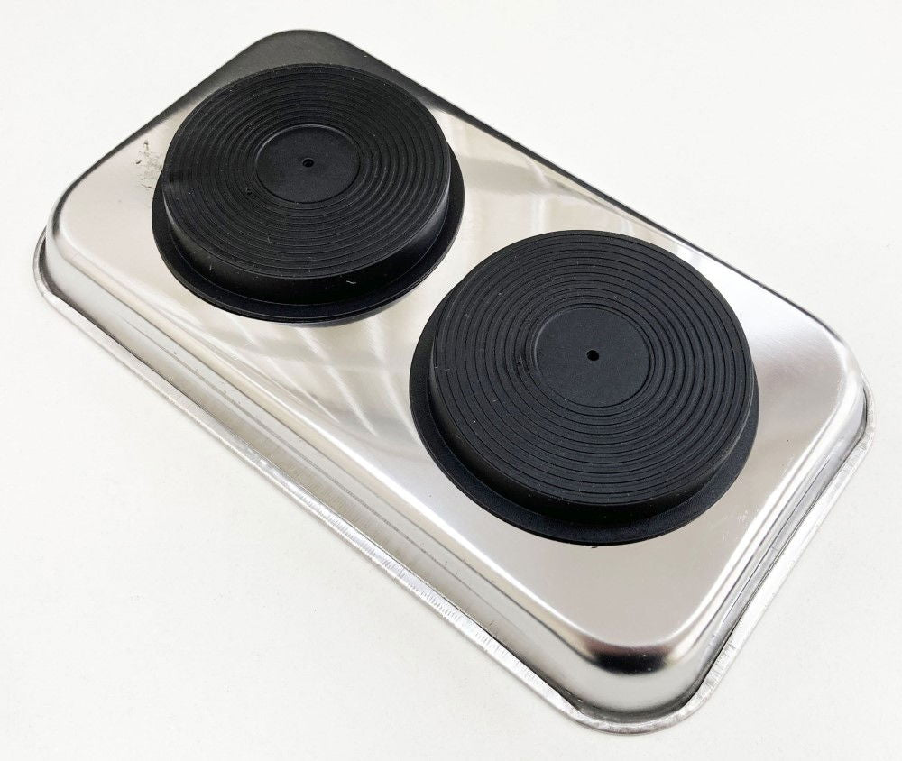 MAGNETIC PARTS TRAY STAINLESS STEEL 140 x 240mm - TOOLZONE KDPAU210