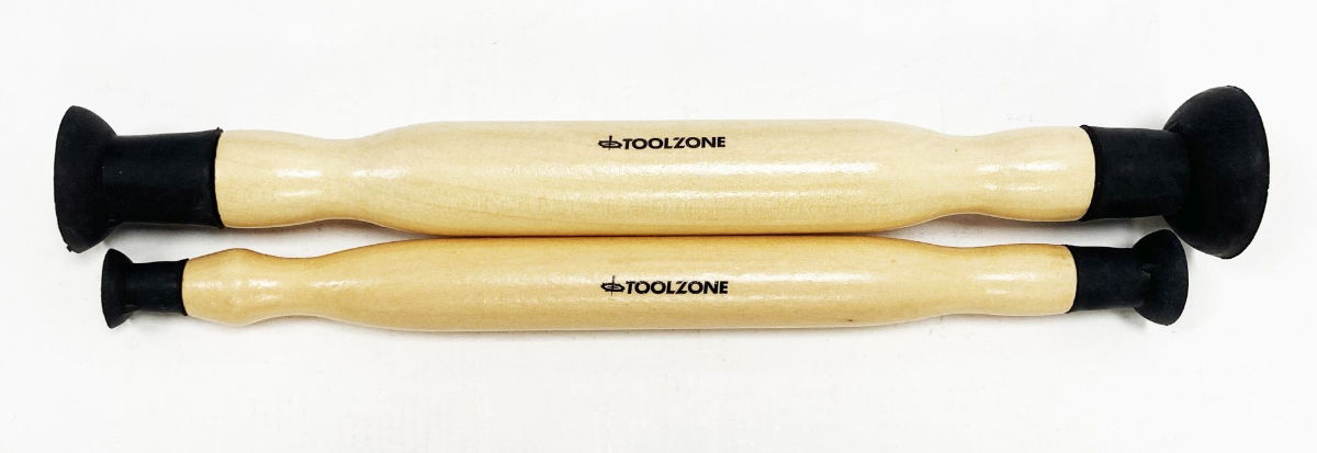 VALVE LAPPER SET 2pc CUP SIZES 5/8, 13/16, 1 1/8, 1 3/8 - TOOLZONE KDPAU403