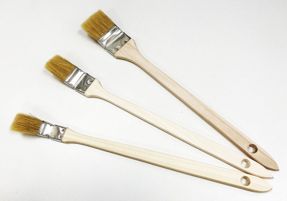 RADIATOR BRUSH SET 3PC ANGLED HEAD 1, 1-1/2, 2 - TOOLZONE KDPDC037