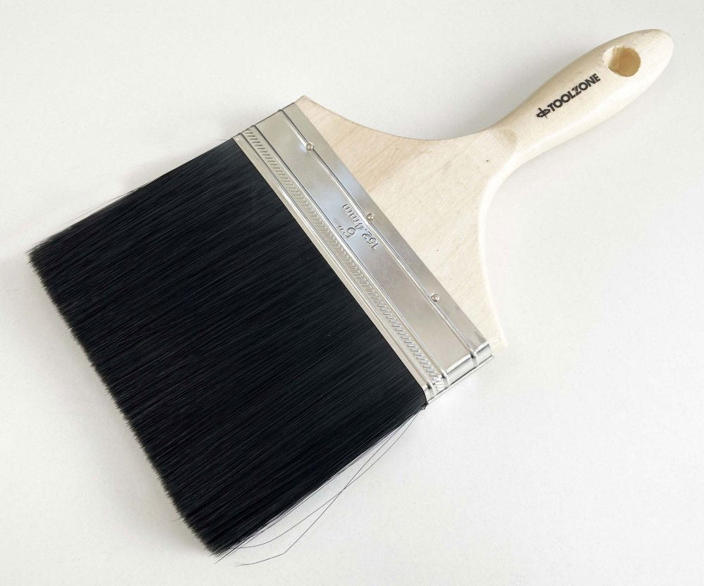 WALL BRUSH 6 PROFESSIONAL DOUBLE BOILED FINE BRISTLES - TOOLZONE KDPDC153