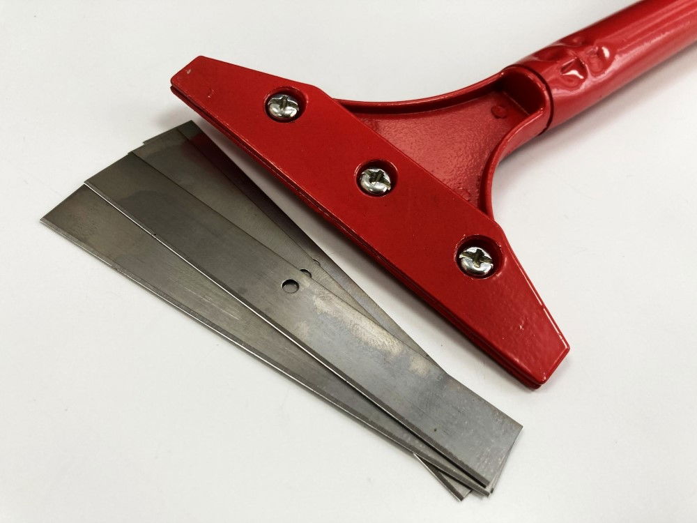 WALLPAPER SCRAPER 4 WITH 5 BLADES METAL BODY - TOOLZONE KDPDC185