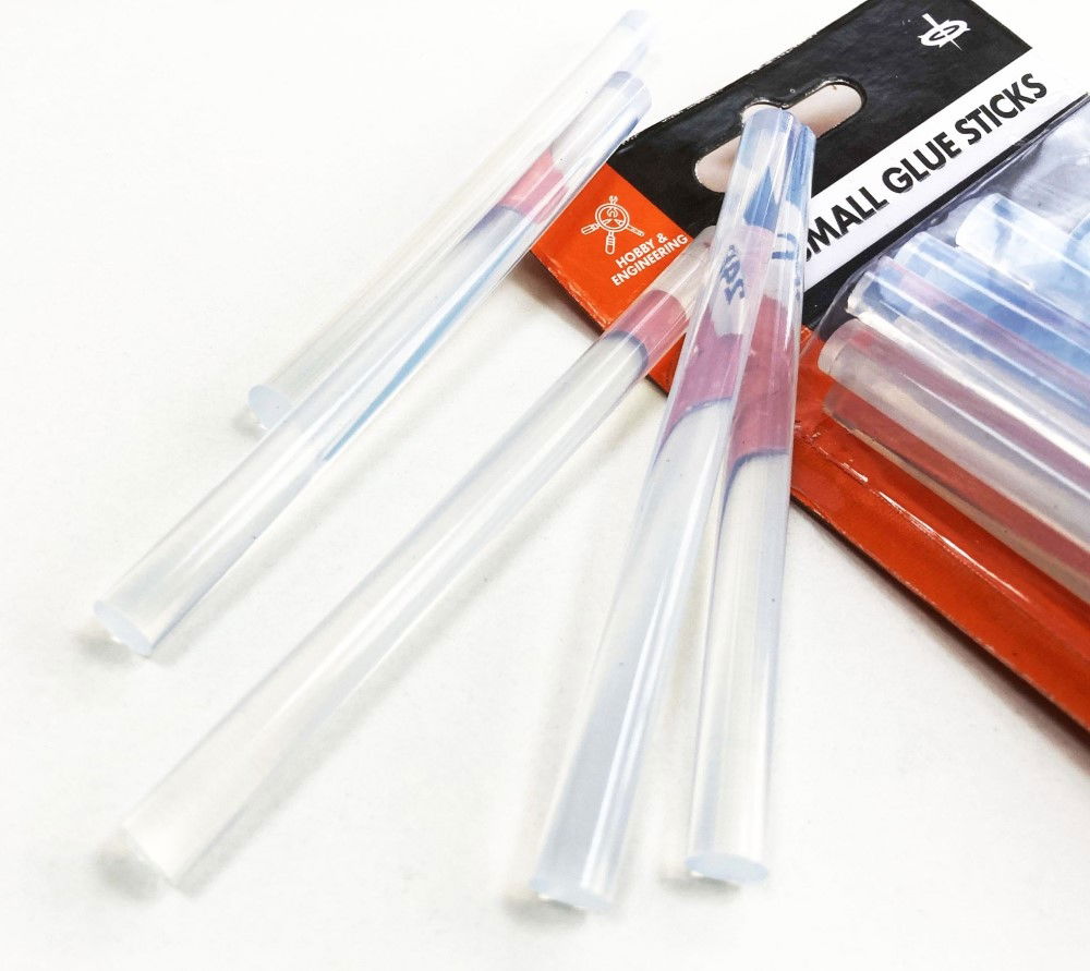 GLUE STICKS 24 PIECES 7.4 x 100mm FOR SMALL HOT MELT GLUE GUNS - TOOLZONE KDPGG010