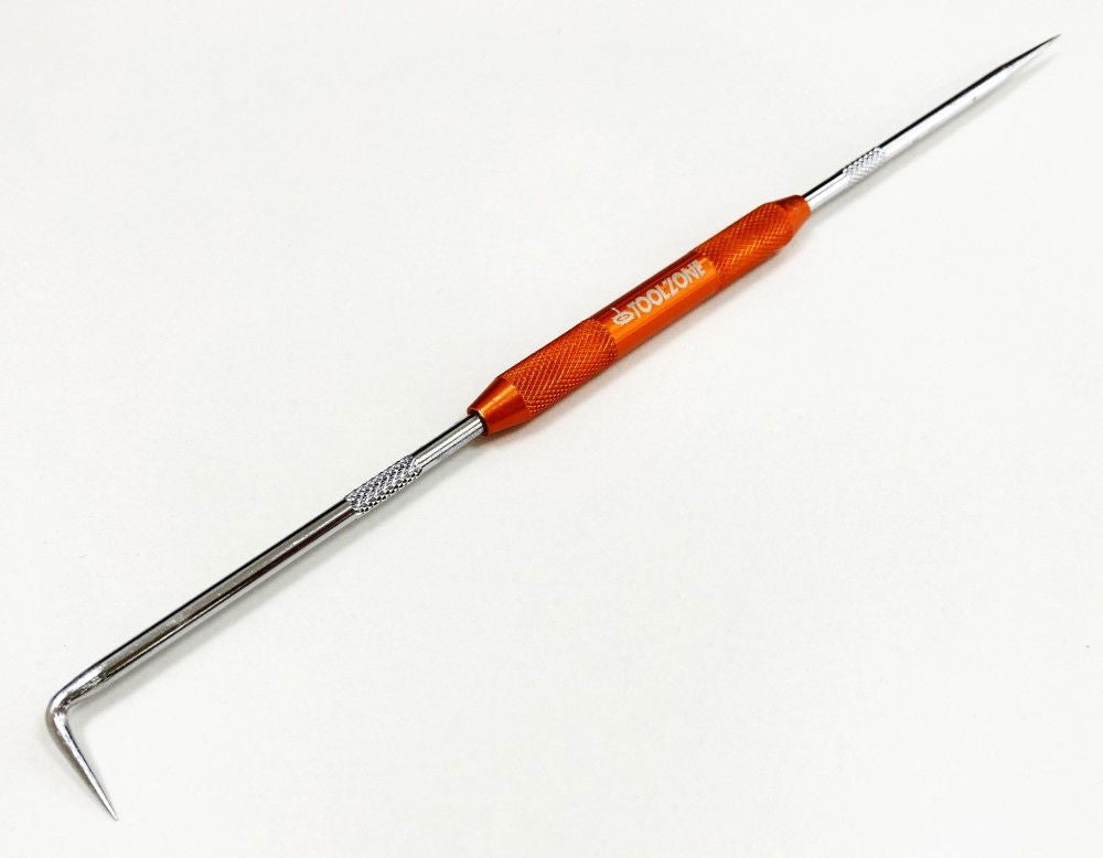 ENGINEERS SCRIBER 225mm STRAIGHT AND 90° TIP - TOOLZONE KDPHB190