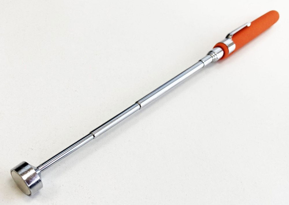 MAGNETIC PICK UP TOOL PEN TYPE 8lb EXTENDS 125-635mm 15mm MAGNET - TOOLZONE KDPHB247
