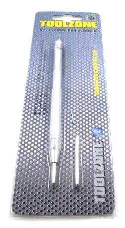 PEN SCRIBER TUNGSTEN CARBIDE TIP WITH SPARE TIP 150mm LENGTH - TOOLZONE KDPHB266