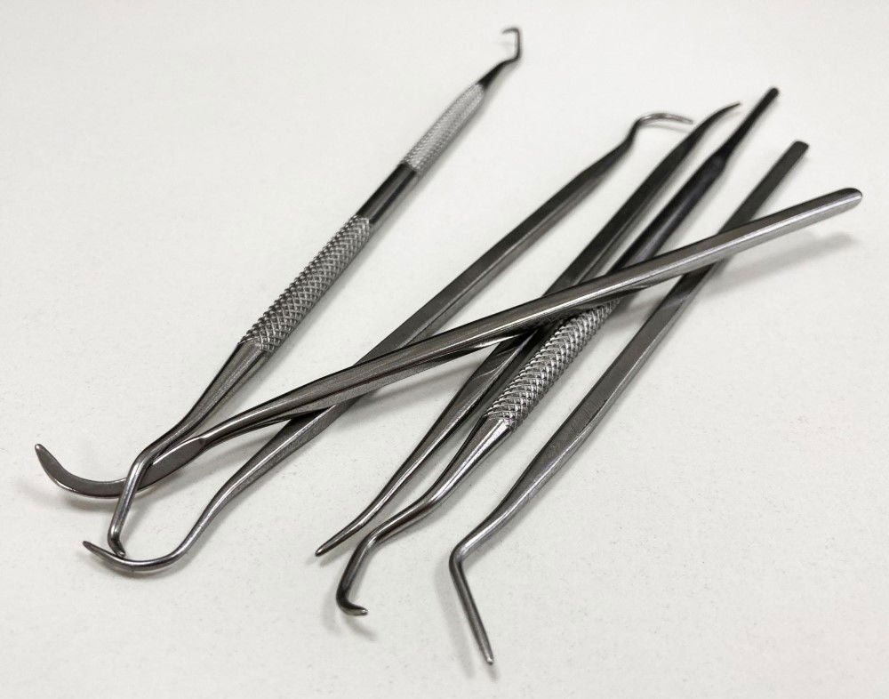 PICK SET 6pc STAINLESS STEEL GRADE 410 - TOOLZONE KDPHB305