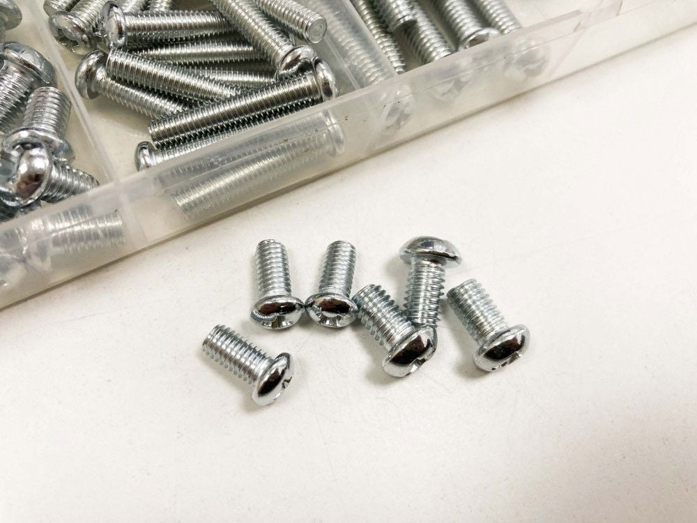 NUTS AND BOLTS ASSORTMENT 220pc M5-M6 VARIOUS LENGTHS - TOOLZONE KDPHW020