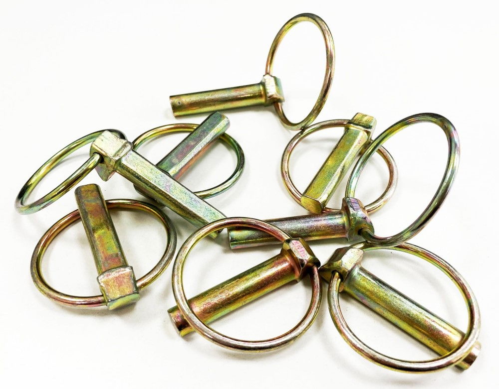 LINKAGE PIN SET 8pc 10mm GALVANISED - TOOLZONE KDPHW170