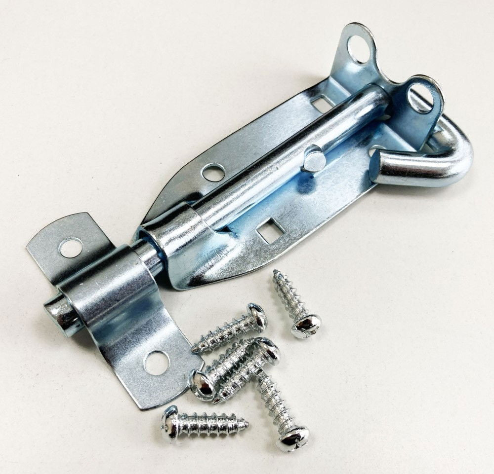 PADBOLT GALVANISED 6 ZINC PLATED 65mm WIDTH WITH FIXINGS - TOOLZONE KDPLK081