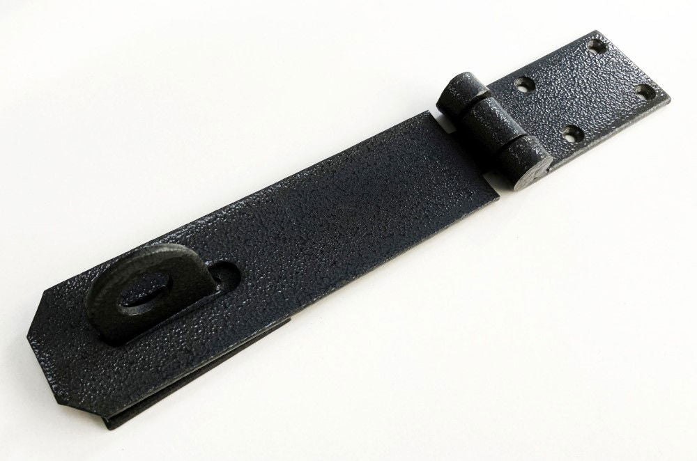 HASP AND STAPLE CAST IRON 7 x 2 WITH FIXINGS - TOOLZONE KDPLK086